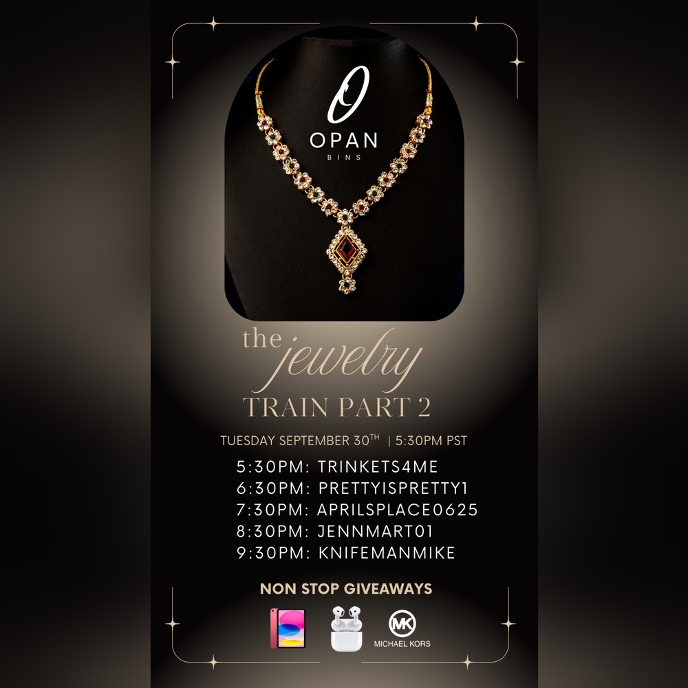 BUNDLE#2  FOR WHOISYOU Jewelry Train. Must READ B4 BIDDIN!** SHOW RULES.